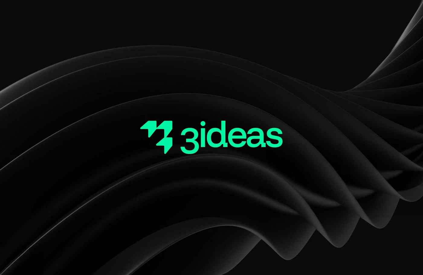 Variantes y aplicaciones del logo en el proyecto de branding 3 Ideas