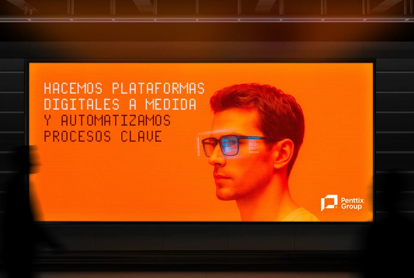 Avisos publicitarios de Penttix Group para campa&ntilde;a de comunicaci&oacute;n corporativa